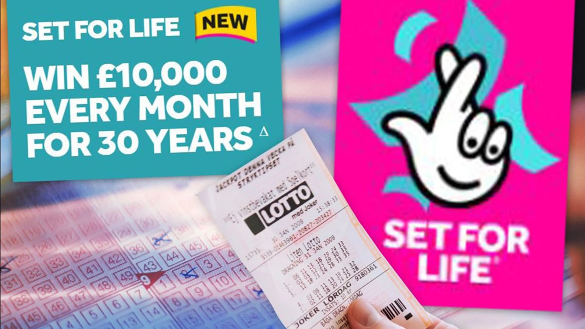 £10,000 A Month Up For Grabs: Set For Life Results For Thursday 8th May £10,000 A Month Up For Grabs: Set For Life Results For Thursday 8th May