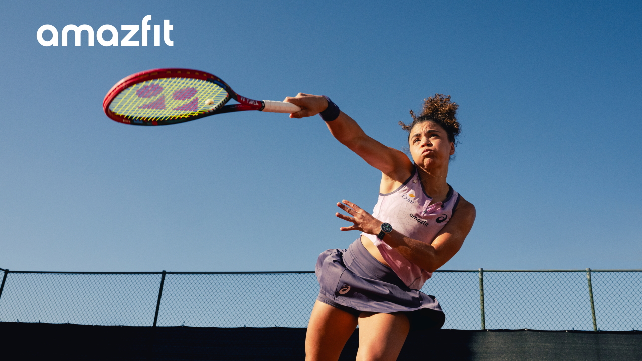 Amazfit Active 2: L'allenamento Di Jasmine Paolini Prima Della Semifinale A Roma Amazfit Active 2: L'allenamento Di Jasmine Paolini Prima Della Semifinale A Roma