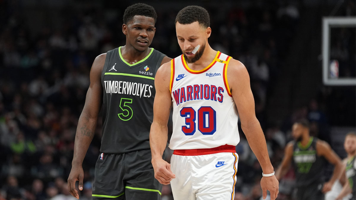 Anthony Edwards' Playoff Focus: Taking Down Steph Curry And The Warriors Anthony Edwards' Playoff Focus: Taking Down Steph Curry And The Warriors