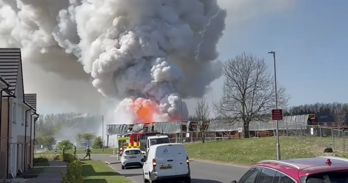 Ayrshire Fire: Emergency Response To Large-Scale Incident Ayrshire Fire: Emergency Response To Large-Scale Incident