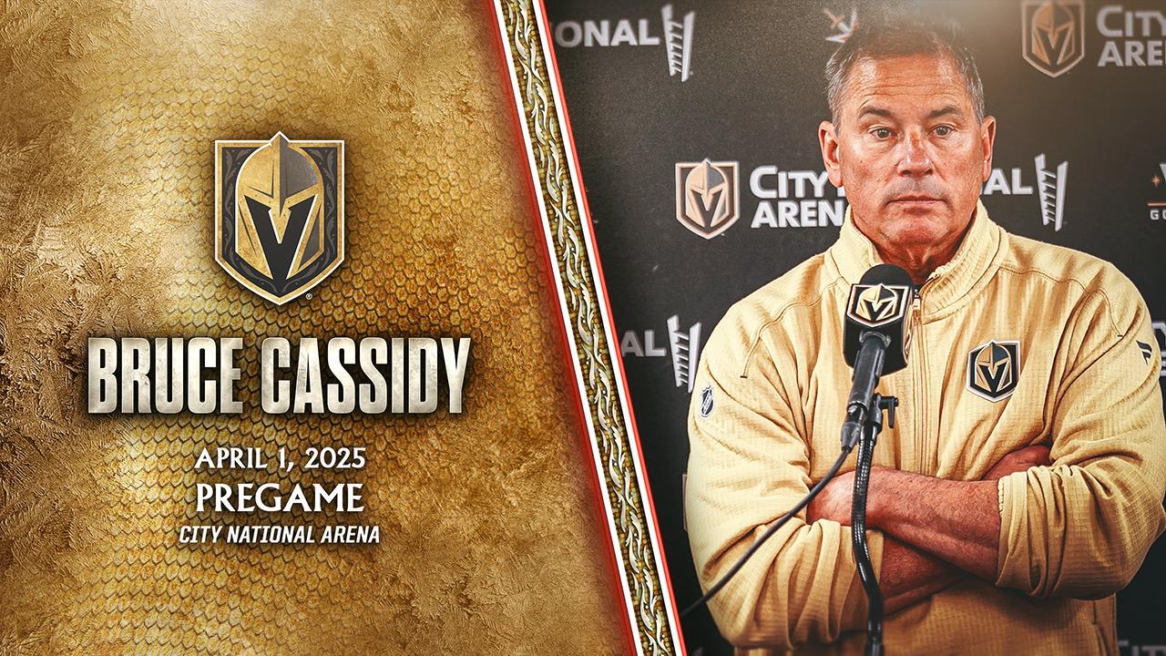Bruce Cassidy Pre-Game Interview: Key Insights From April 1st Bruce Cassidy Pre-Game Interview: Key Insights From April 1st