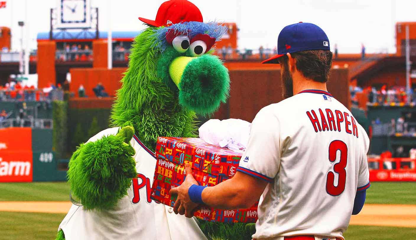 Bryce Harper Immortalizes Phillie Phanatic With Latest Ink Bryce Harper Immortalizes Phillie Phanatic With Latest Ink