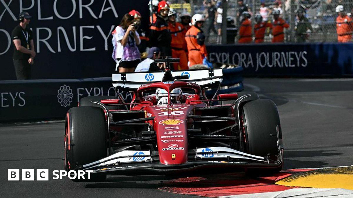 Charles Leclerc Sets The Pace In Monaco Friday Practice Charles Leclerc Sets The Pace In Monaco Friday Practice