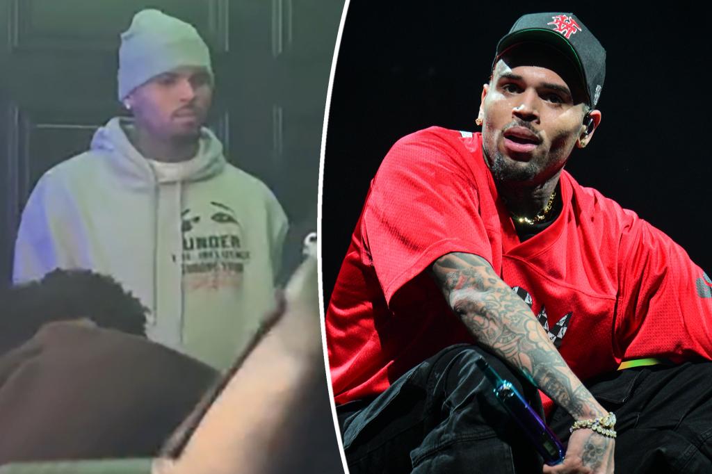 Chris Brown In Custody: Tequila Bottle Attack Investigation Chris Brown In Custody: Tequila Bottle Attack Investigation