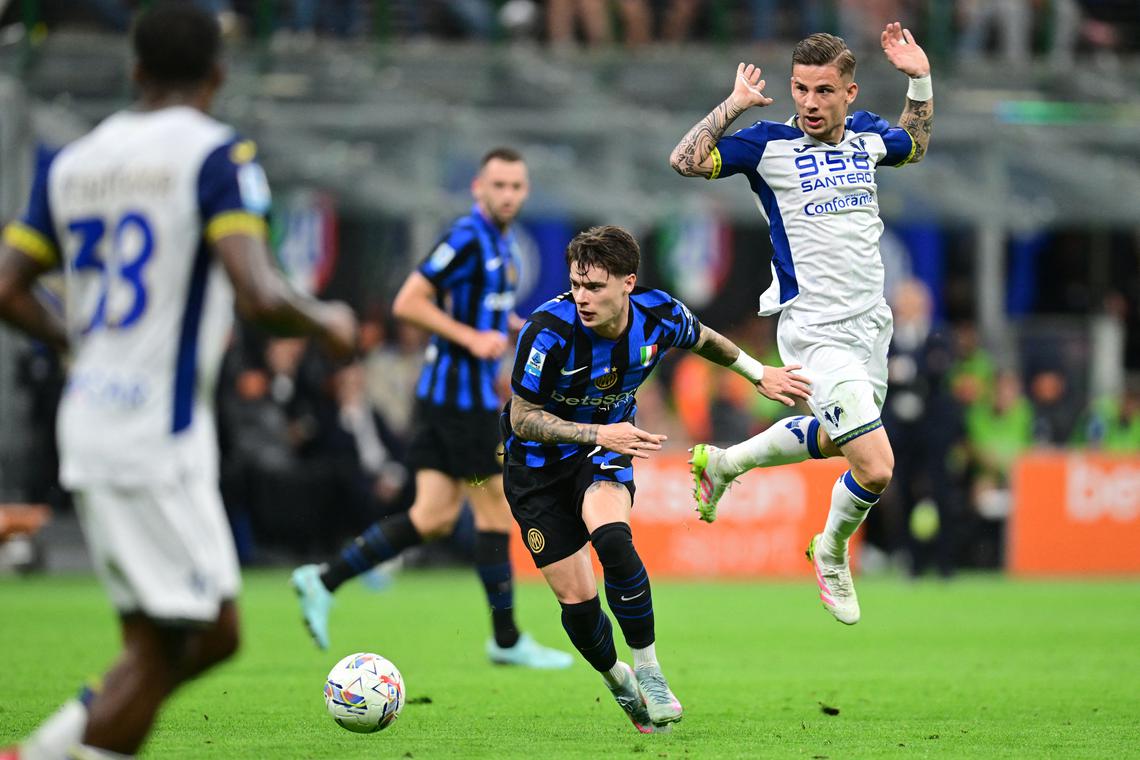 Close Victory For Inter: 1-0 Against Verona Keeps Them In The Serie A Title Race Close Victory For Inter: 1-0 Against Verona Keeps Them In The Serie A Title Race