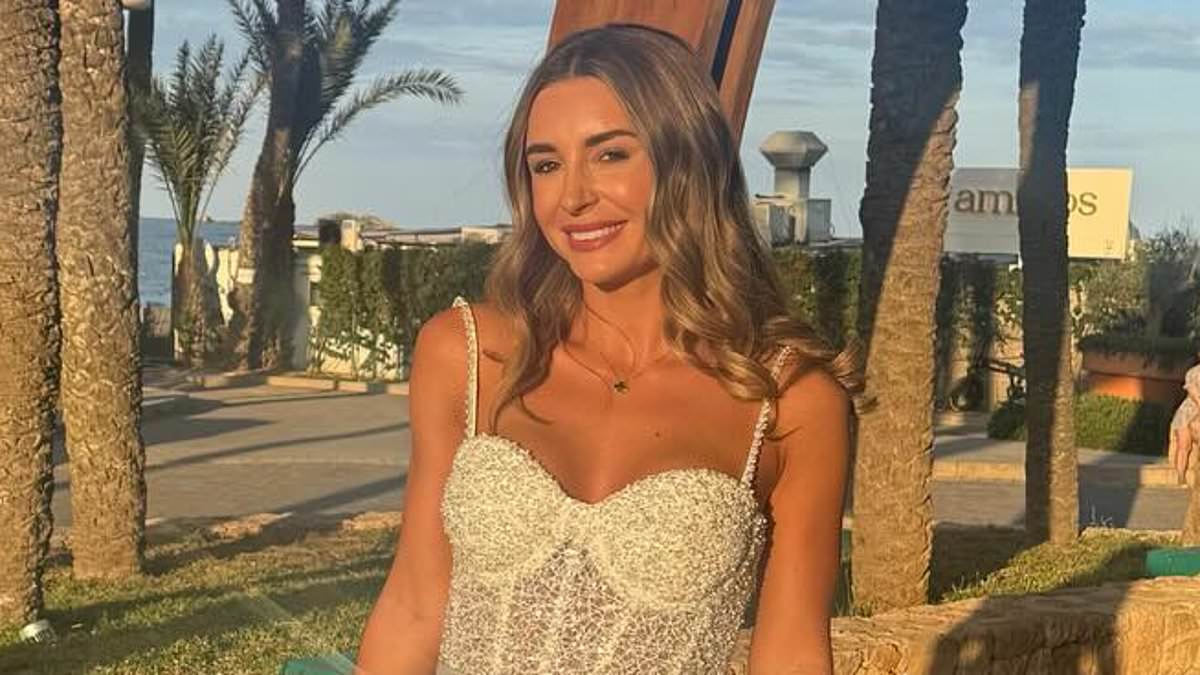 Dani Dyer's Ibiza Hen Do: Bride-to-be Dazzles In White Mini Dress Dani Dyer's Ibiza Hen Do: Bride-to-be Dazzles In White Mini Dress