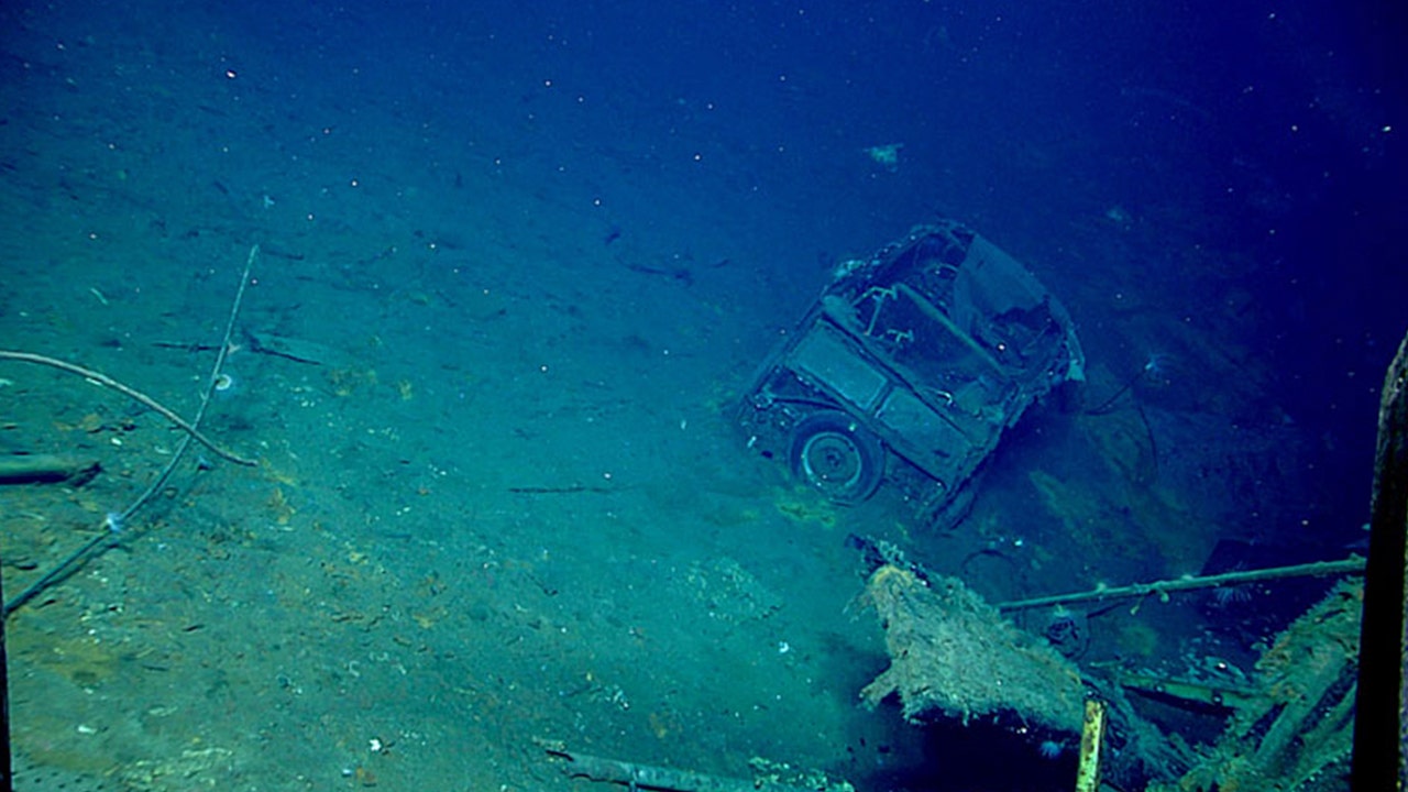Divers Unearth Vintage Vehicle In World War II Wreck
