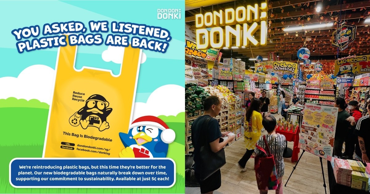 Don Don Donki Restores Plastic Bags: Top Singapore News Today Don Don Donki Restores Plastic Bags: Top Singapore News Today