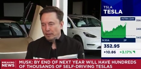Elon Musk: No Safety Drivers For Austin Tesla Robotaxi Fleet Next Month Elon Musk: No Safety Drivers For Austin Tesla Robotaxi Fleet Next Month