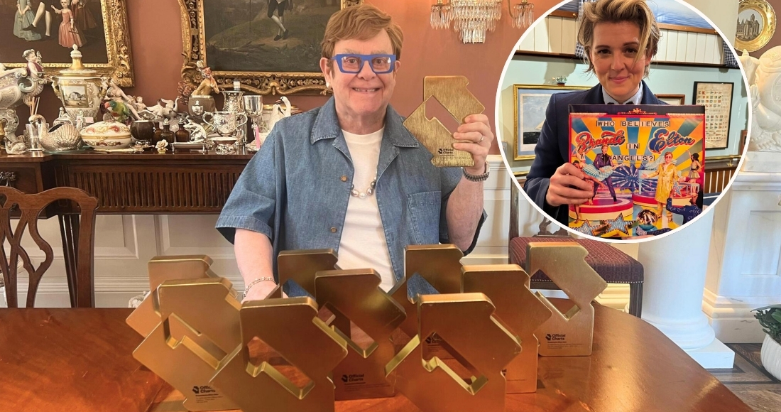 Elton John And Brandi Carlile Achieve First Collaborative Number One With Elton John And Brandi Carlile Achieve First Collaborative Number One With
