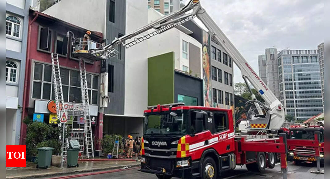 Fire At Singapore School Injures Pawan Kalyan's Youngest Son Fire At Singapore School Injures Pawan Kalyan's Youngest Son