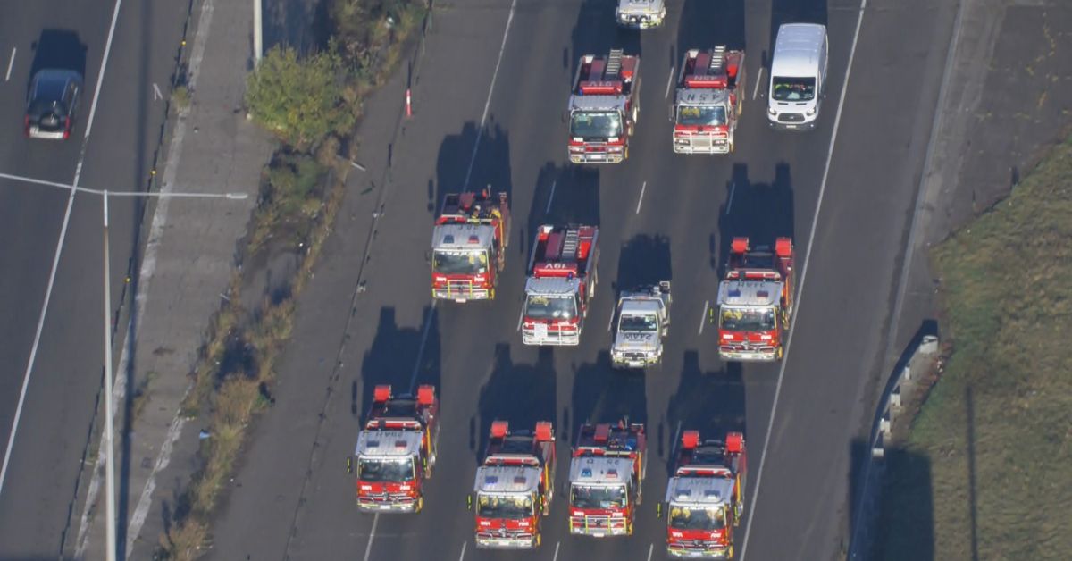 Firefighters' CBD Demonstration: Concerns Over Budget Levy Firefighters' CBD Demonstration: Concerns Over Budget Levy
