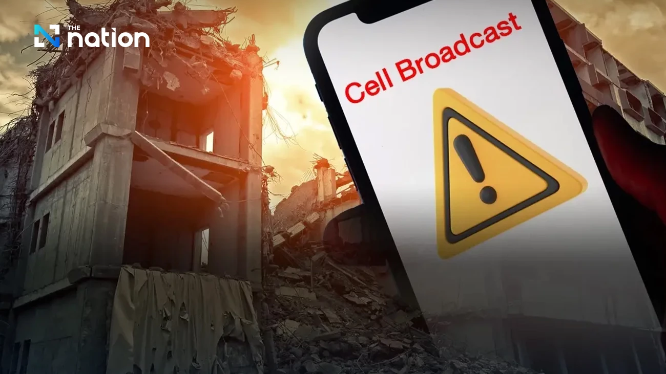 Five Thai Provinces To Test New Public Alert System Via Cell Broadcast On Tuesday Five Thai Provinces To Test New Public Alert System Via Cell Broadcast On Tuesday