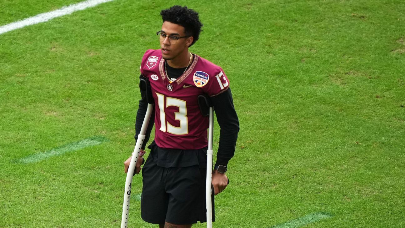 FSU Injury Ends Jets Quarterback Travis Etienne's NFL Career