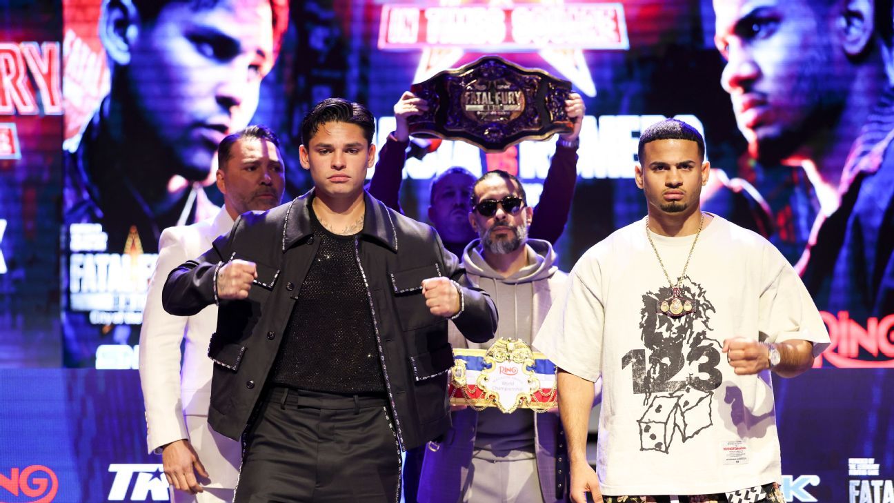 Garcia, Haney, Lopez All Make Weight For NYC Boxing Card Garcia, Haney, Lopez All Make Weight For NYC Boxing Card