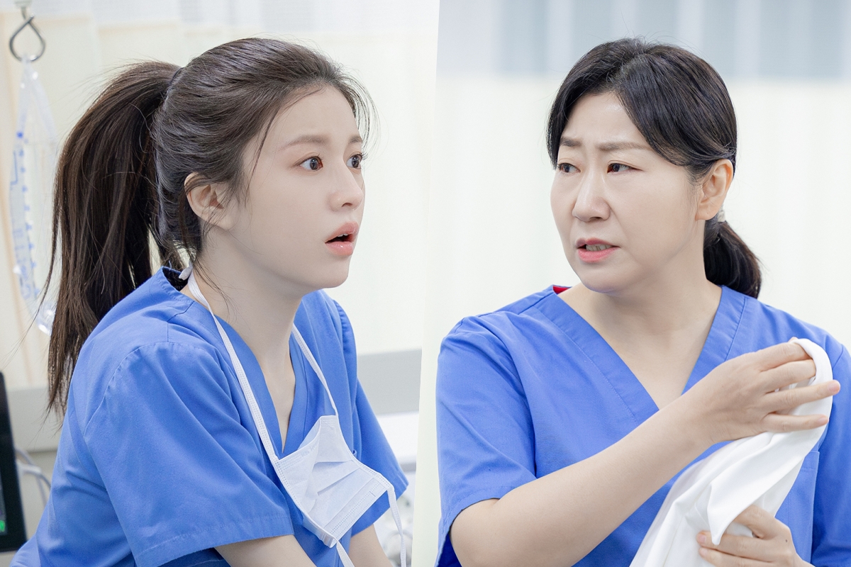 Go Youn Jung Faces Ra Mi Ran's Scrutiny In Go Youn Jung Faces Ra Mi Ran's Scrutiny In