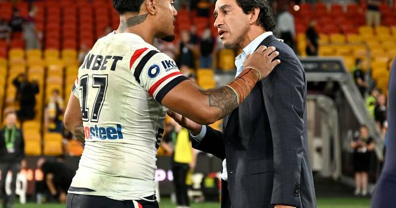 Heated Words: Leniu And Thurston Clash Following Broncos Vs Roosters Match Heated Words: Leniu And Thurston Clash Following Broncos Vs Roosters Match