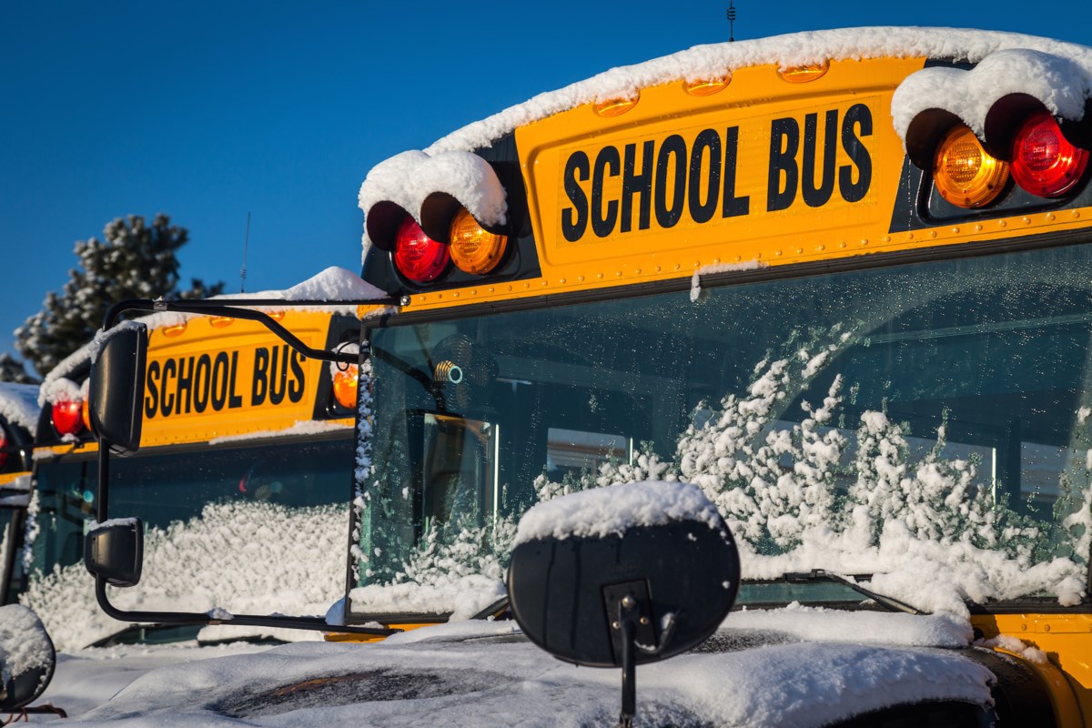 Inclement Weather: Many North Zone School Buses Cancelled Inclement Weather: Many North Zone School Buses Cancelled