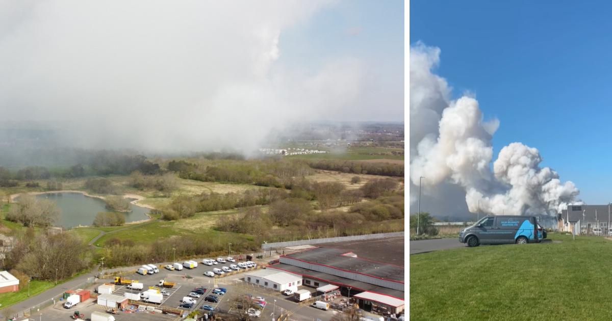 Kilwinning Faces Second Major Fire In As Many Years: Investigation Underway Kilwinning Faces Second Major Fire In As Many Years: Investigation Underway