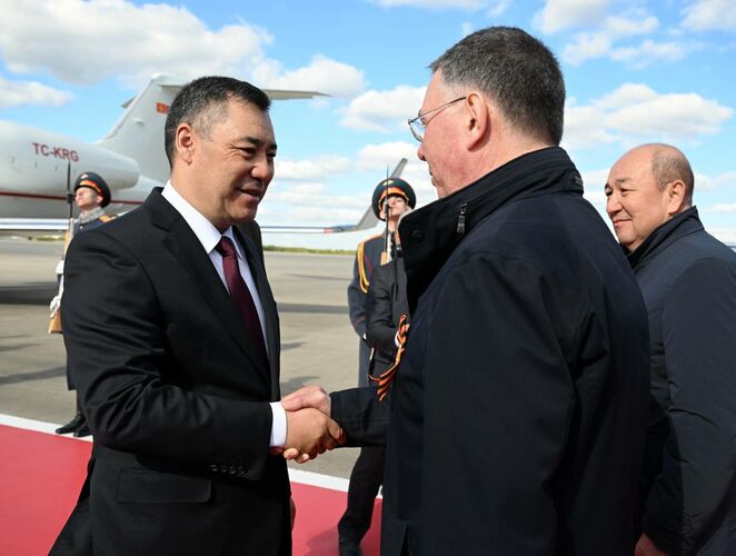 Kyrgyzstan's President Japarov Begins Official Visit To Moscow Kyrgyzstan's President Japarov Begins Official Visit To Moscow