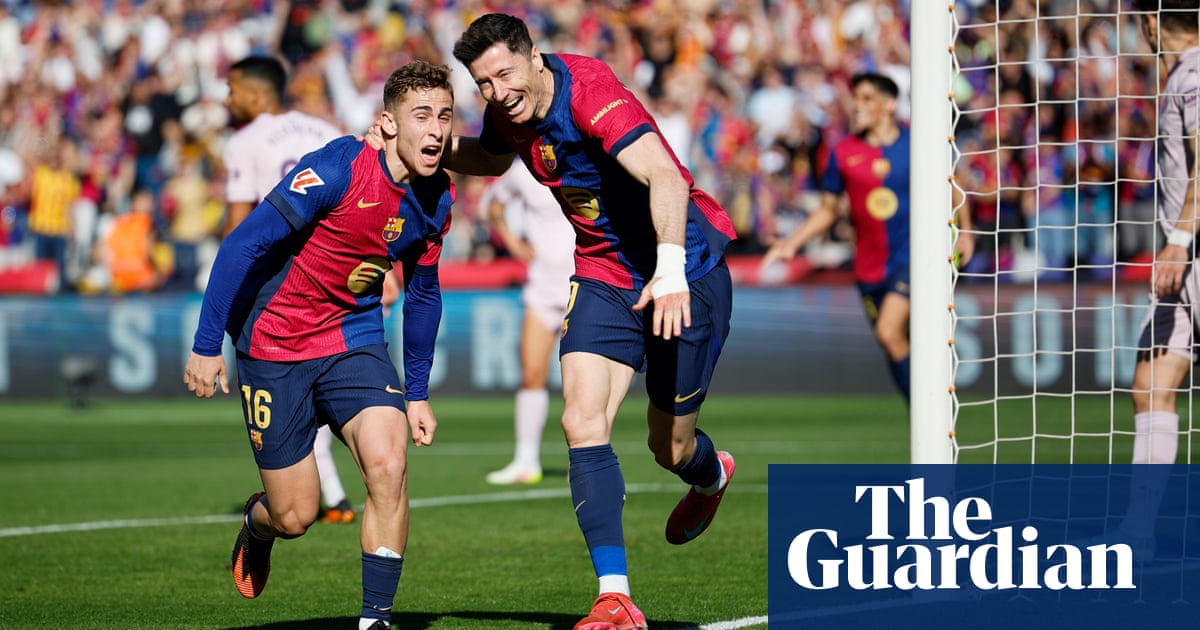 La Liga: Barcelona Extends Lead With Lewandowski's Derby Double