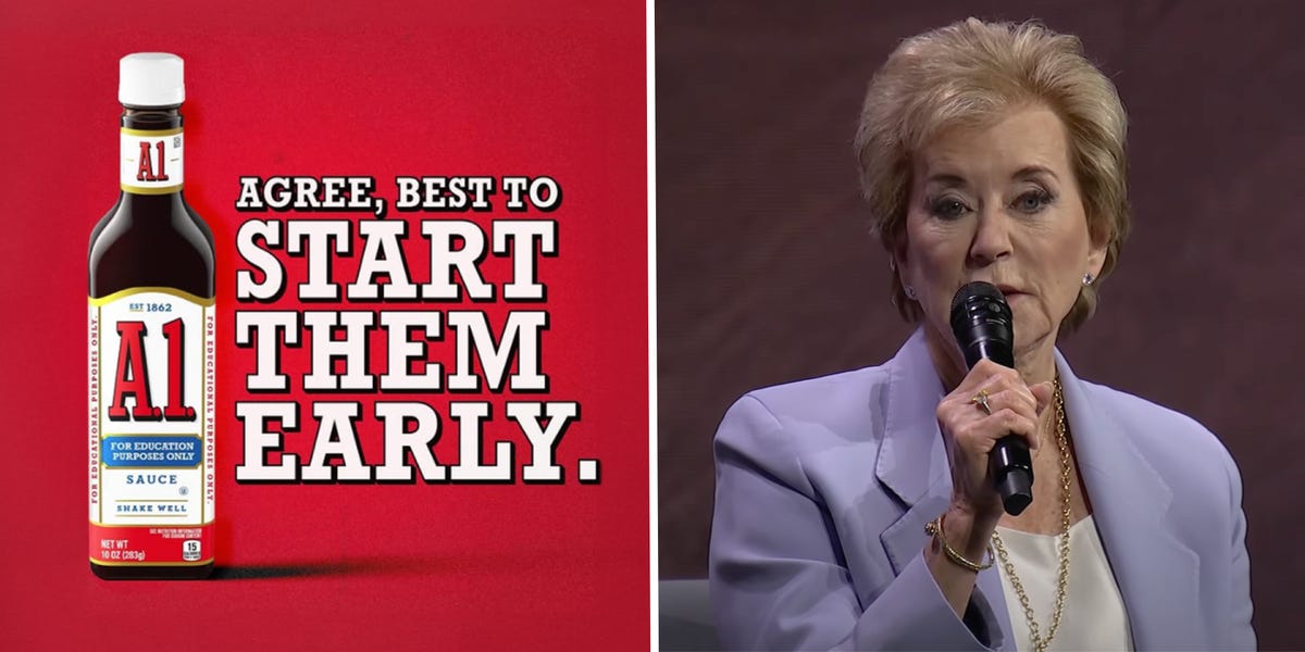 Linda McMahon's AI Slip-Up: A.1. Sauce Seizes The Opportunity Linda McMahon's AI Slip-Up: A.1. Sauce Seizes The Opportunity