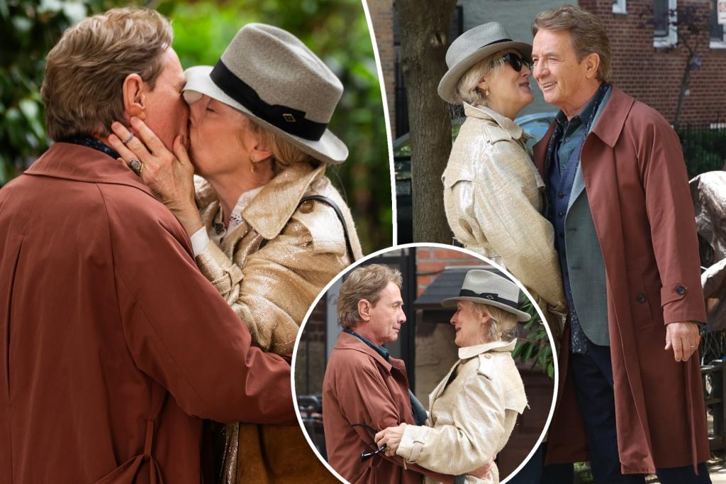 Meryl Streep And Martin Short's Surprise Kiss On Meryl Streep And Martin Short's Surprise Kiss On