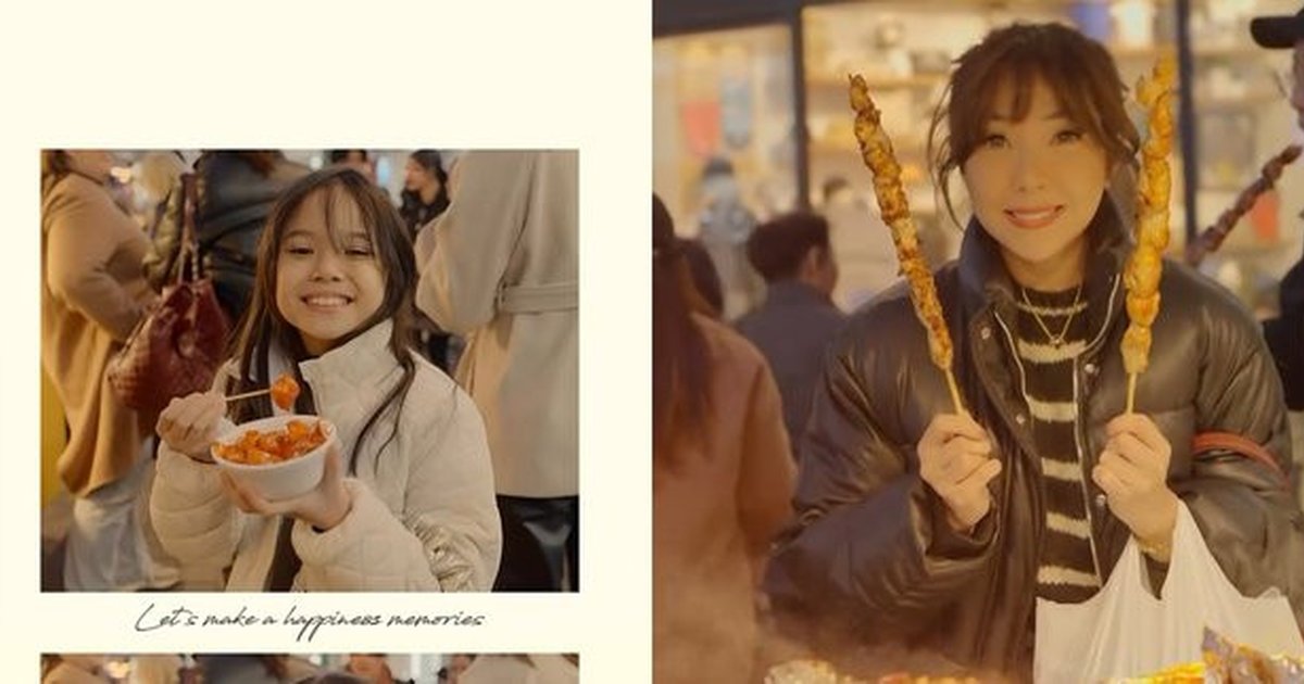 Momen Bahagia Gisel Dan Gempi Belanja Tanpa Batas Di Myeongdong, Korea Momen Bahagia Gisel Dan Gempi Belanja Tanpa Batas Di Myeongdong, Korea