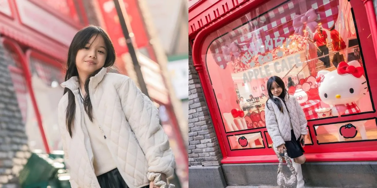 Momen Liburan Gempi Di Korea:  Potret Anak Gadis Cantik Dan Photogenic