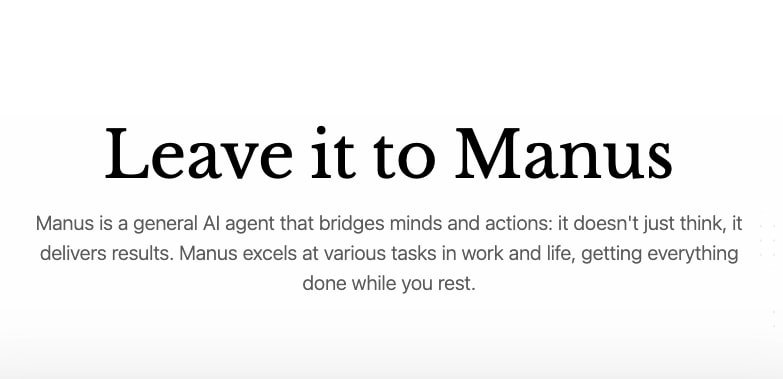 Navigating The AI Agent Market: A Deep Dive Into Competition And Manus AI's Breakthroughs Navigating The AI Agent Market: A Deep Dive Into Competition And Manus AI's Breakthroughs