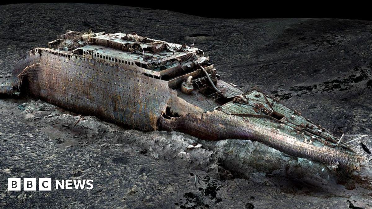 New Titanic Scan Offers Unparalleled View Of Ship's Final Hours New Titanic Scan Offers Unparalleled View Of Ship's Final Hours