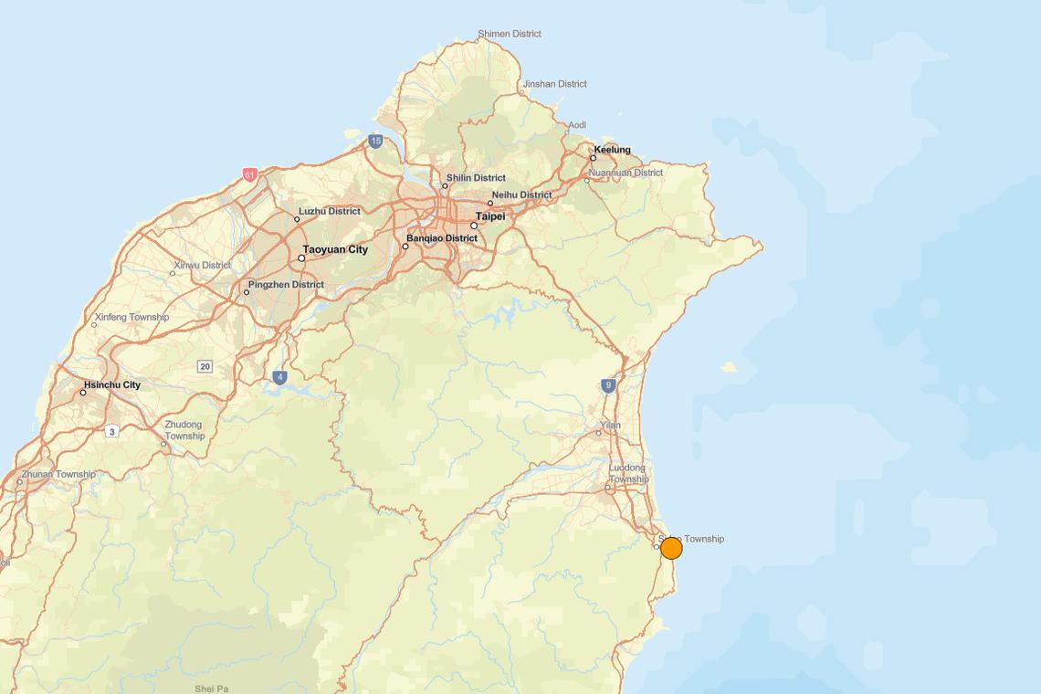 No Casualties Reported After 5.8 Earthquake Jolts Taiwan No Casualties Reported After 5.8 Earthquake Jolts Taiwan