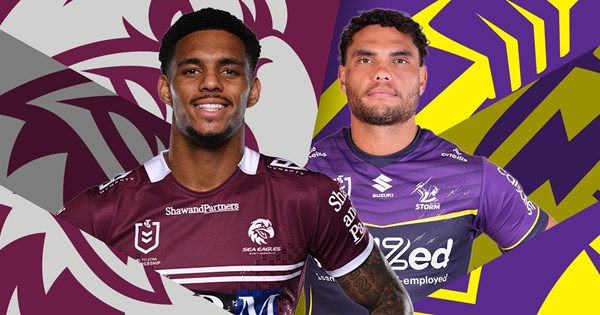 NRL Round 20: Sea Eagles V Storm Preview - Leilua's Key Role, Hughes' Comeback NRL Round 20: Sea Eagles V Storm Preview - Leilua's Key Role, Hughes' Comeback