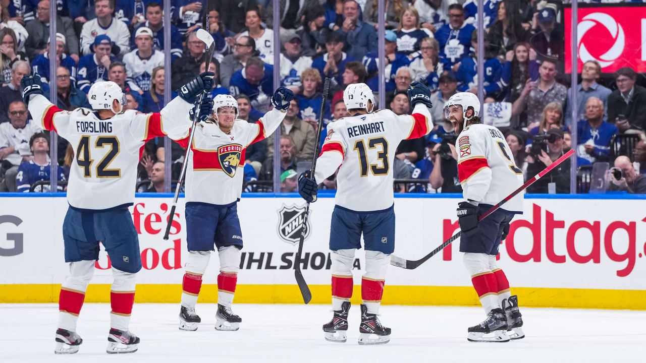 Panthers' 6-Goal Outburst Pushes Maple Leafs To The Brink Of Elimination Panthers' 6-Goal Outburst Pushes Maple Leafs To The Brink Of Elimination
