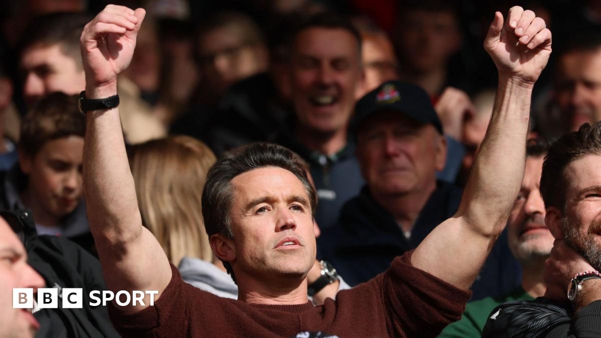 Parkinson Credits Rob McElhenney's Speech For Wrexham's Win Against Blackpool Parkinson Credits Rob McElhenney's Speech For Wrexham's Win Against Blackpool