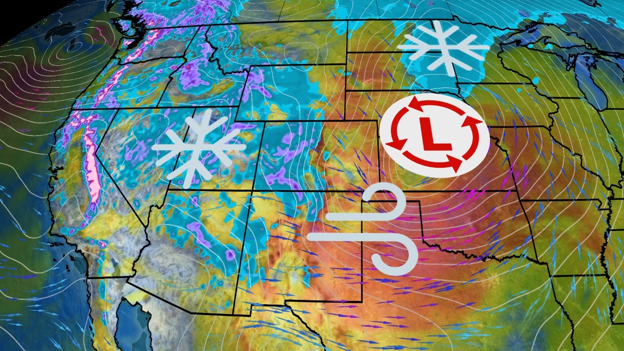 Powerful Winter Storm Unleashes Snow, High Winds Across The Plains Powerful Winter Storm Unleashes Snow, High Winds Across The Plains