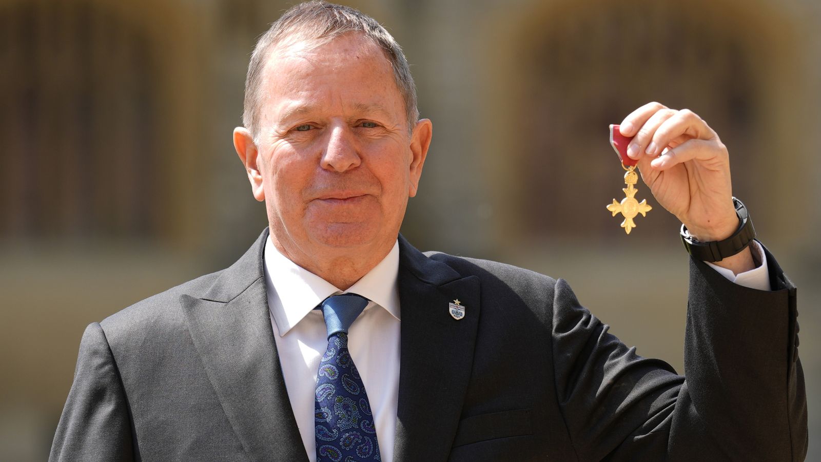 Prince Of Wales Presents OBE To Martin Brundle: Sky Sports Tribute Follows Prince Of Wales Presents OBE To Martin Brundle: Sky Sports Tribute Follows