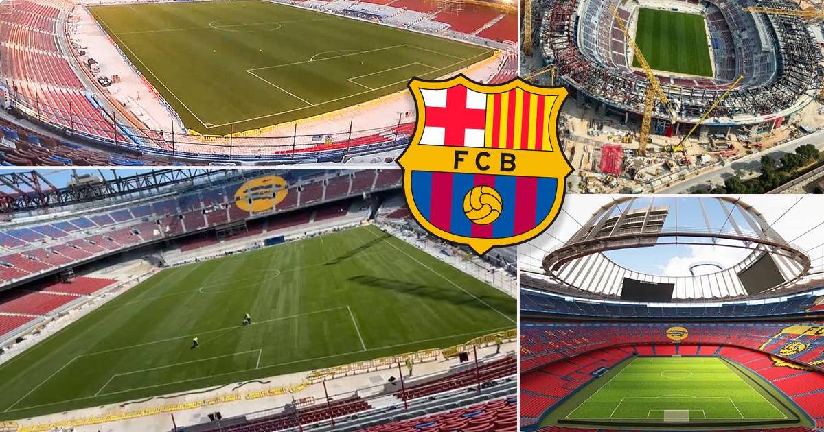 Renovación Total: El Nuevo Camp Nou Muestra Su Césped, ¡próxima Inauguración! Renovación Total: El Nuevo Camp Nou Muestra Su Césped, ¡próxima Inauguración!