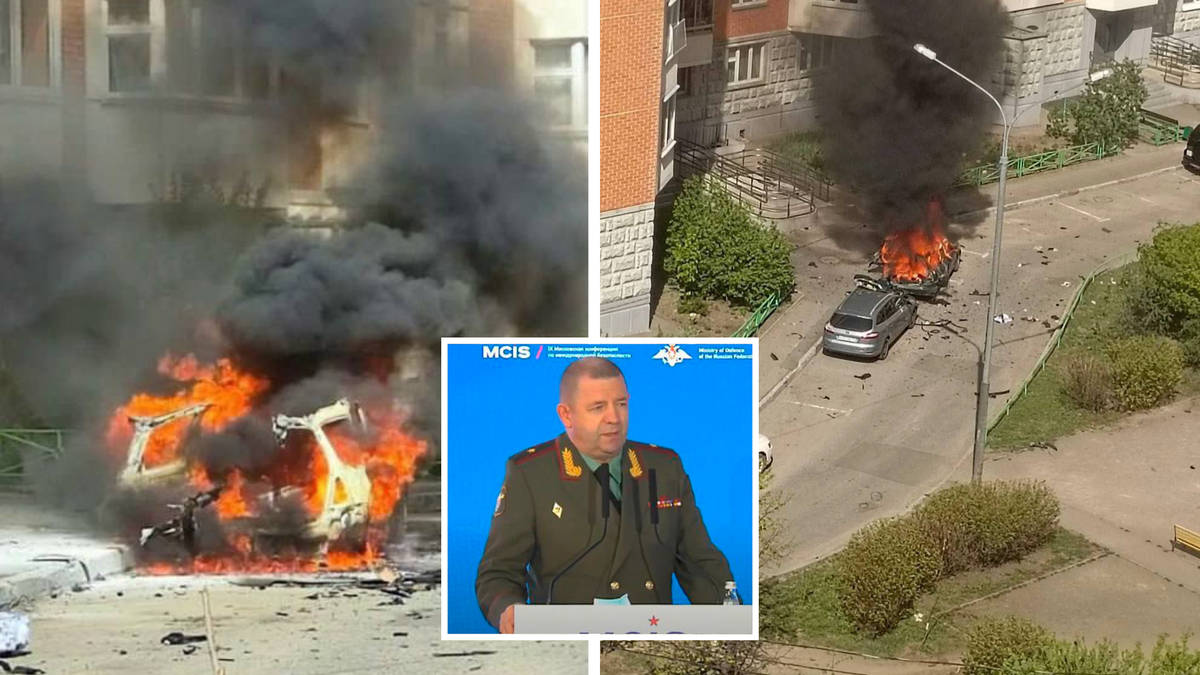 Russian General Dead: Car Bomb Attack Rocks Moscow Apartment Block Russian General Dead: Car Bomb Attack Rocks Moscow Apartment Block