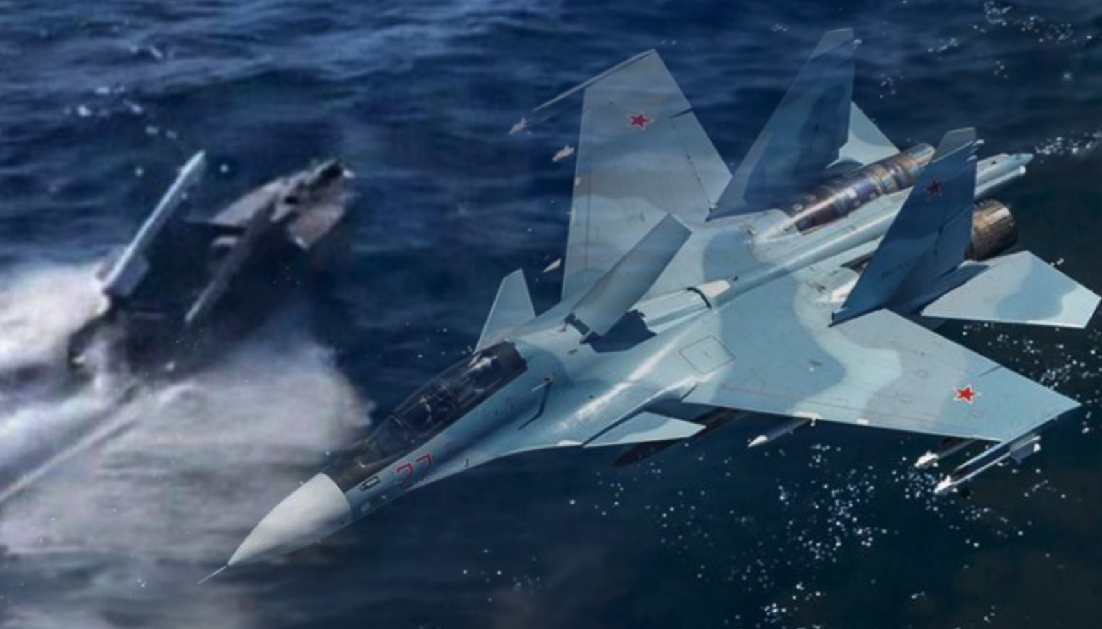 Russian SU-30 Fighter Jet Destroyed By Ukrainian Navy Drone: Details Emerge Russian SU-30 Fighter Jet Destroyed By Ukrainian Navy Drone: Details Emerge