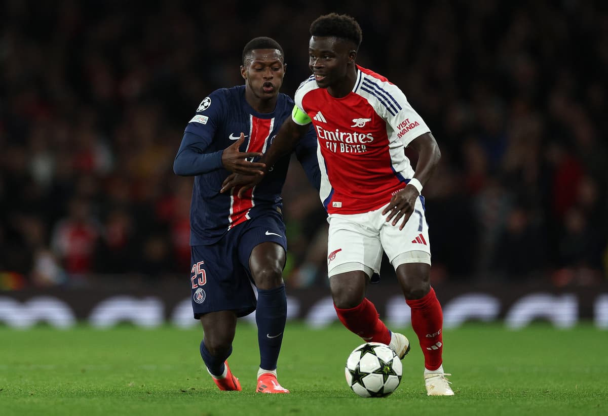 Saka Vs. PSG: Will Arsenal Star Overcome Salah's Crucial One-on-One Hurdle? Saka Vs. PSG: Will Arsenal Star Overcome Salah's Crucial One-on-One Hurdle?