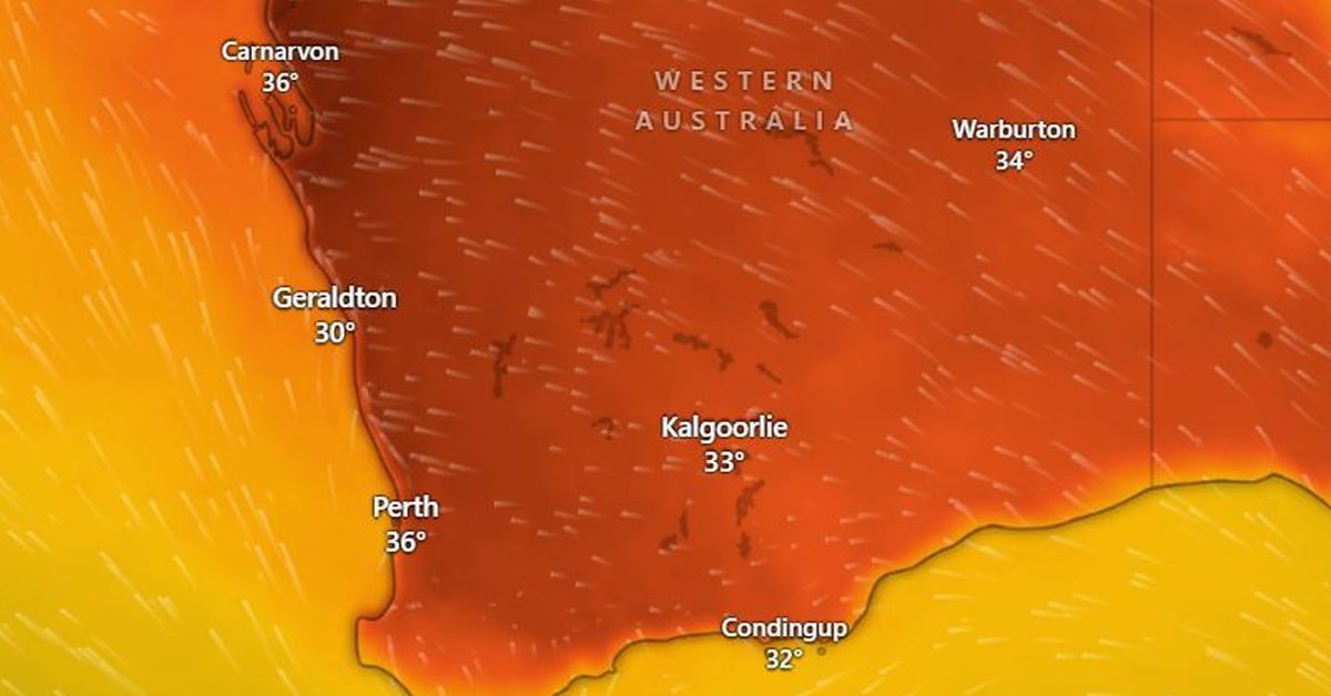 Scorching Temperatures Continue: Western Australia Under Autumn Heatwave Scorching Temperatures Continue: Western Australia Under Autumn Heatwave