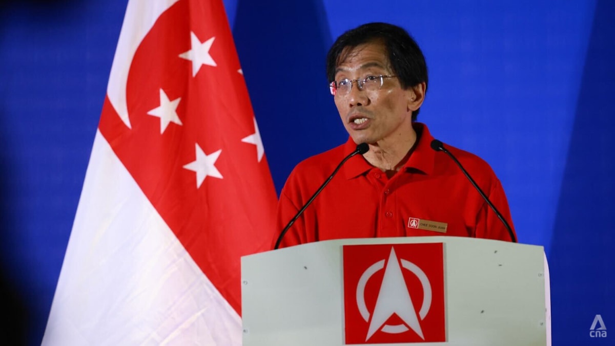 Sembawang West SMC: SDP Holds GE2025 Rally At Evergreen Primary Sembawang West SMC: SDP Holds GE2025 Rally At Evergreen Primary