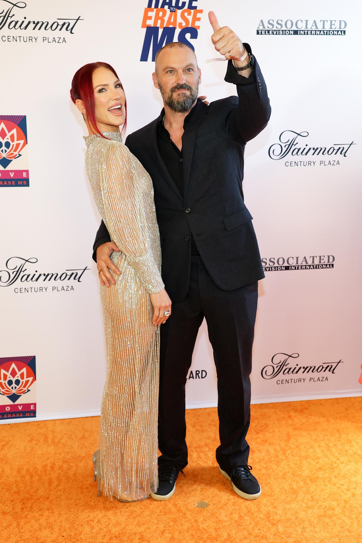 Sharna Burgess Defends Brian Austin Green's Parenting Skills Sharna Burgess Defends Brian Austin Green's Parenting Skills