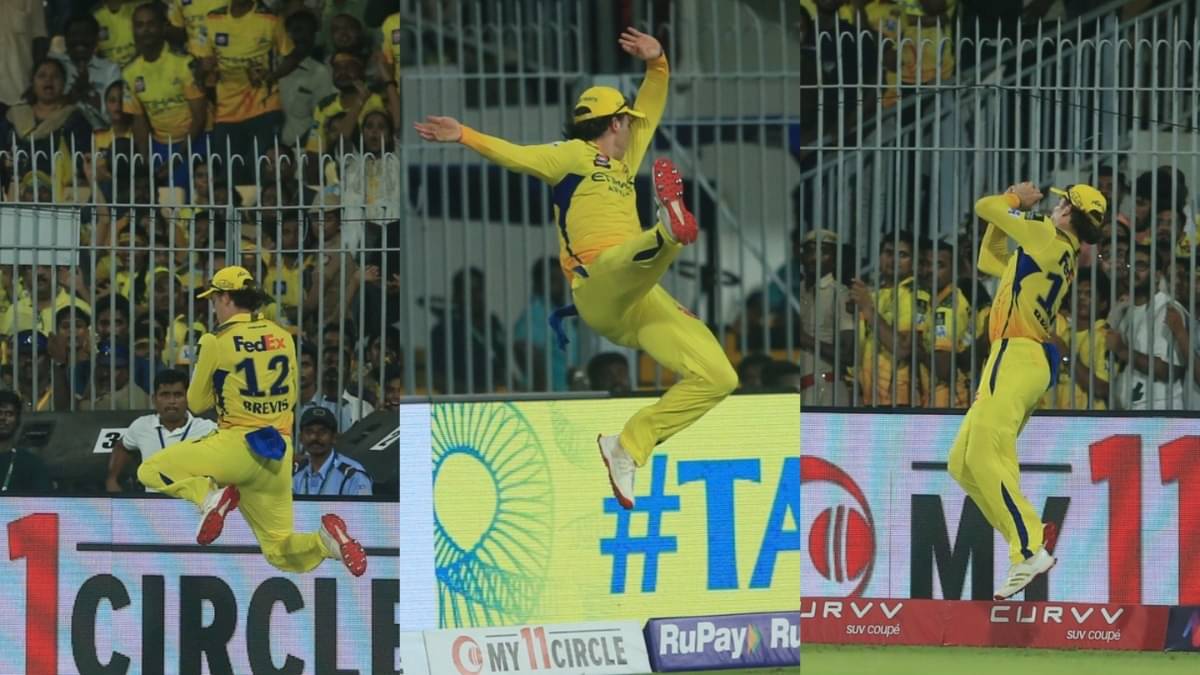 Shashank Singh's Dismissal: A Picture-Perfect Catch By Dewald Brevis In CSK Vs PBKS Match Shashank Singh's Dismissal: A Picture-Perfect Catch By Dewald Brevis In CSK Vs PBKS Match
