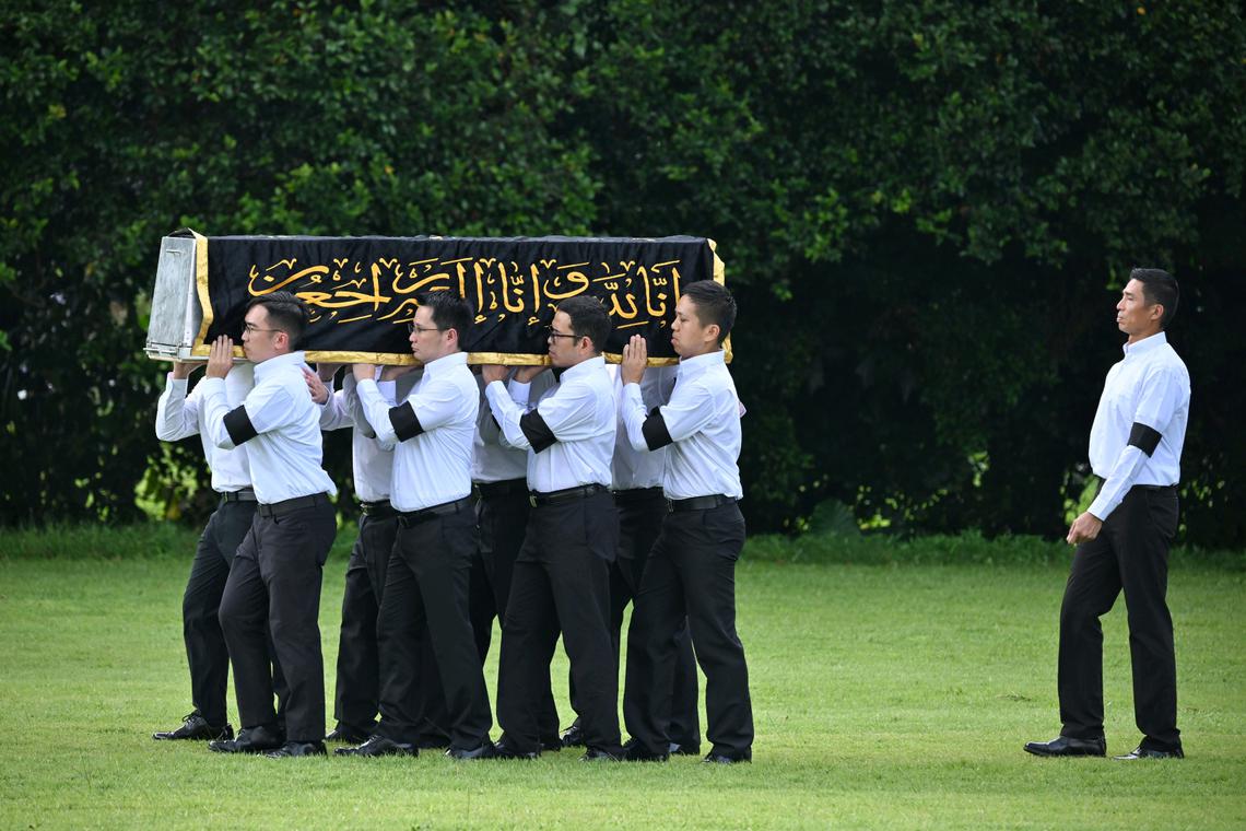 Singapore's Leaders Celebrate The Life And Contributions Of Puan Noor Aishah