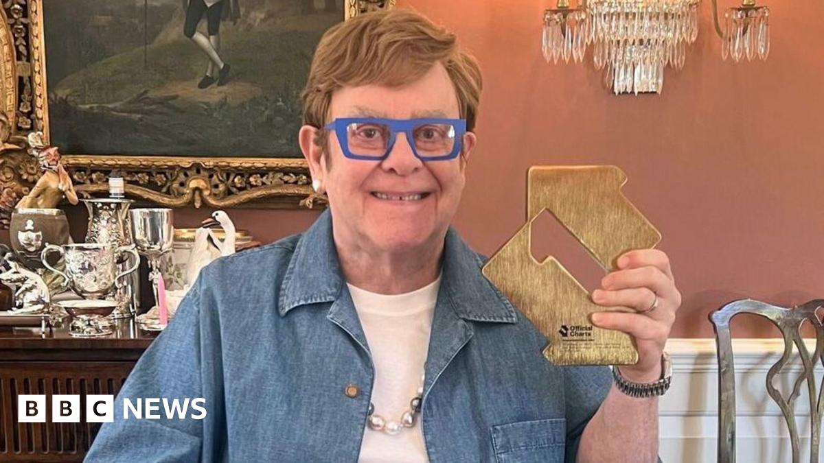 Sir Elton John's Decade Of Chart Success: 10th UK Number One Album Sir Elton John's Decade Of Chart Success: 10th UK Number One Album