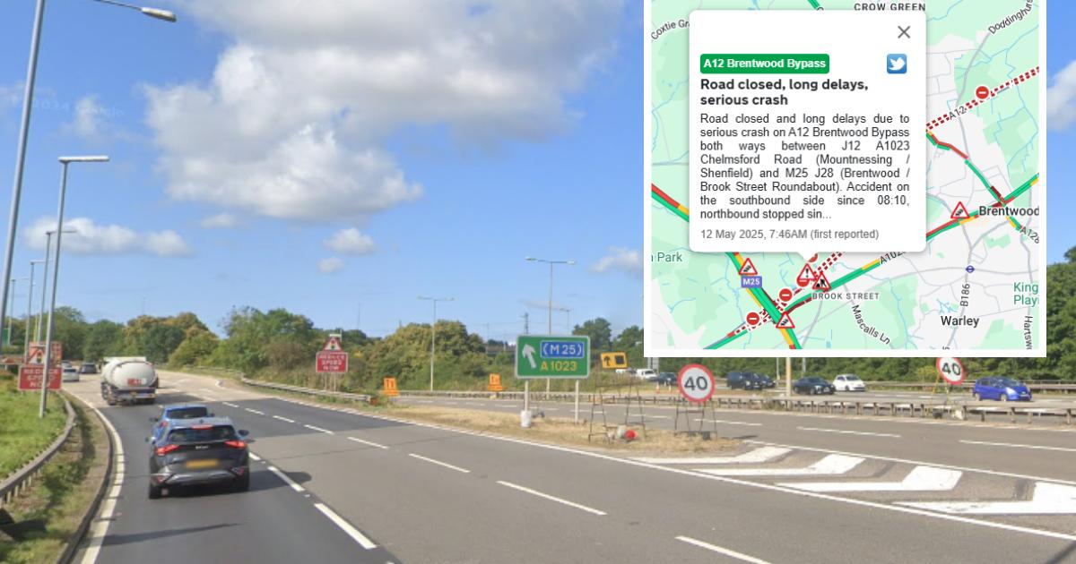 South Essex Bypass: Avoid The Area – Serious Crash And Extensive Delays South Essex Bypass: Avoid The Area – Serious Crash And Extensive Delays