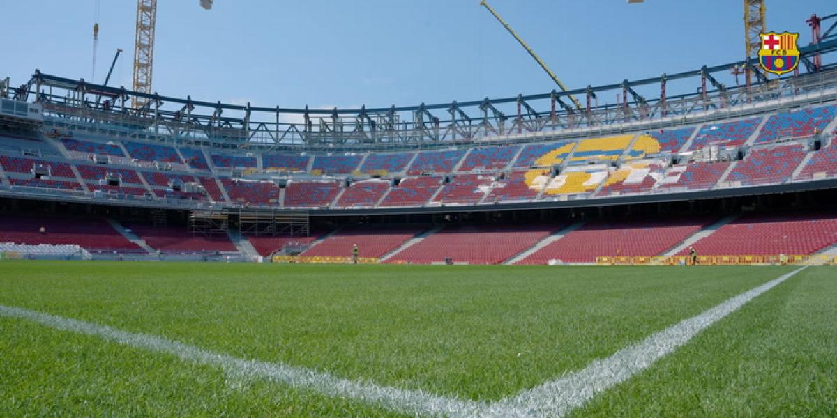 Spotify Camp Nou: Fotos Exclusivas Del Césped Renovado Spotify Camp Nou: Fotos Exclusivas Del Césped Renovado