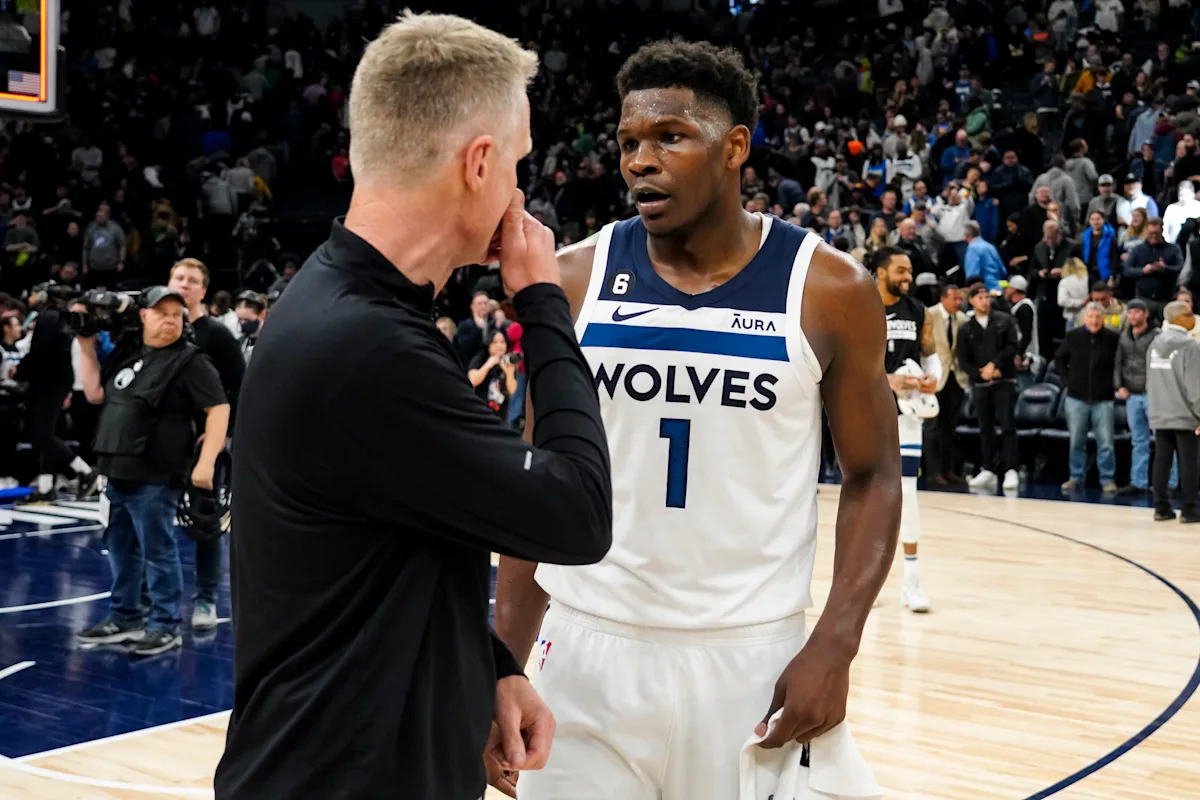 Steve Kerr's Harsh Pre-Draft Assessment: The Making Of Anthony Edwards Steve Kerr's Harsh Pre-Draft Assessment: The Making Of Anthony Edwards